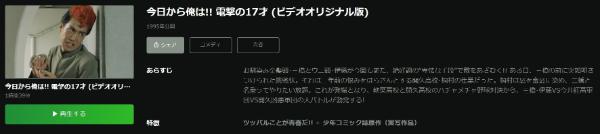 今日から俺は!!電撃の17才(ビデオオリジナル版) Hulu