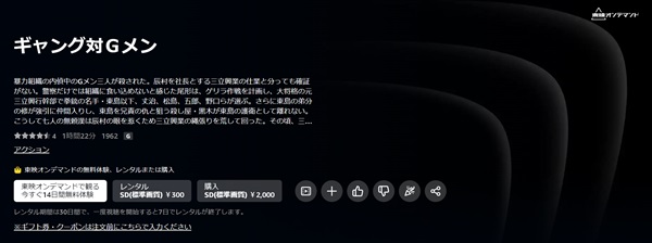 ギャング対Gメンamazon