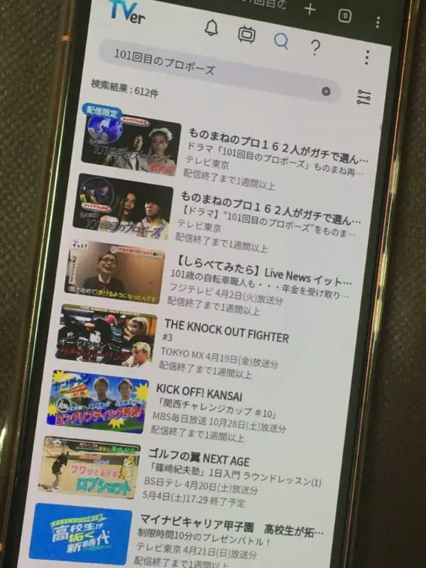 101回目のプロポーズ TVer