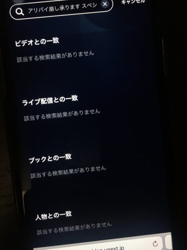 アリバイ崩し承ります【スペシャル】 unext