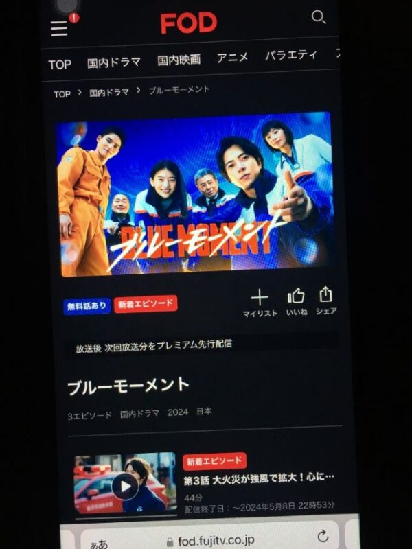ブルーモーメント fod