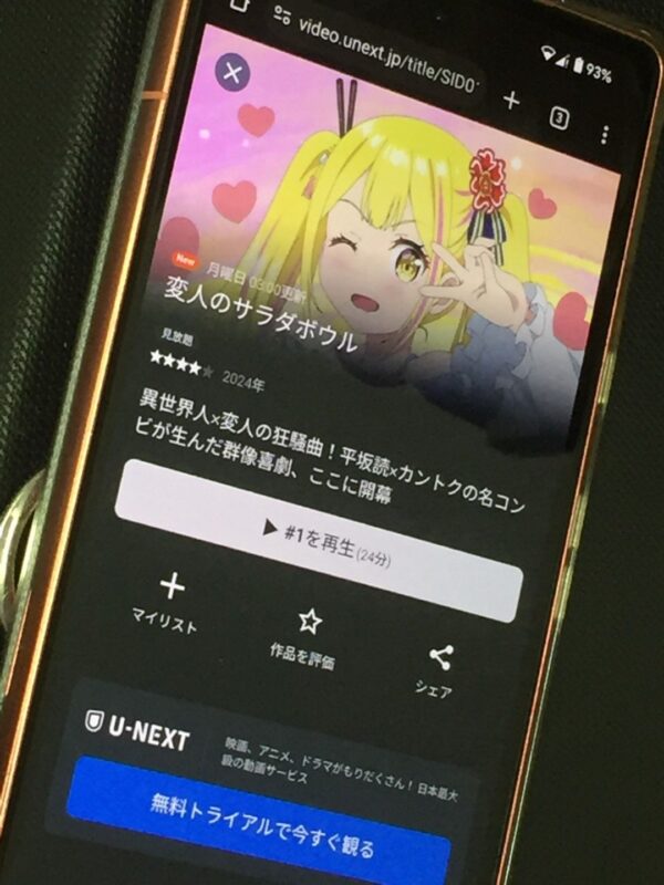 変人のサラダボウル unext