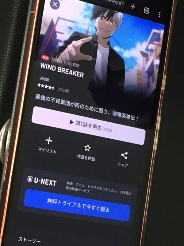WIND BREAKER unext