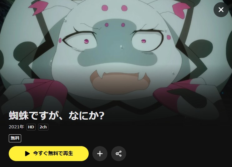 蜘蛛ですが、なにか? DMM TV