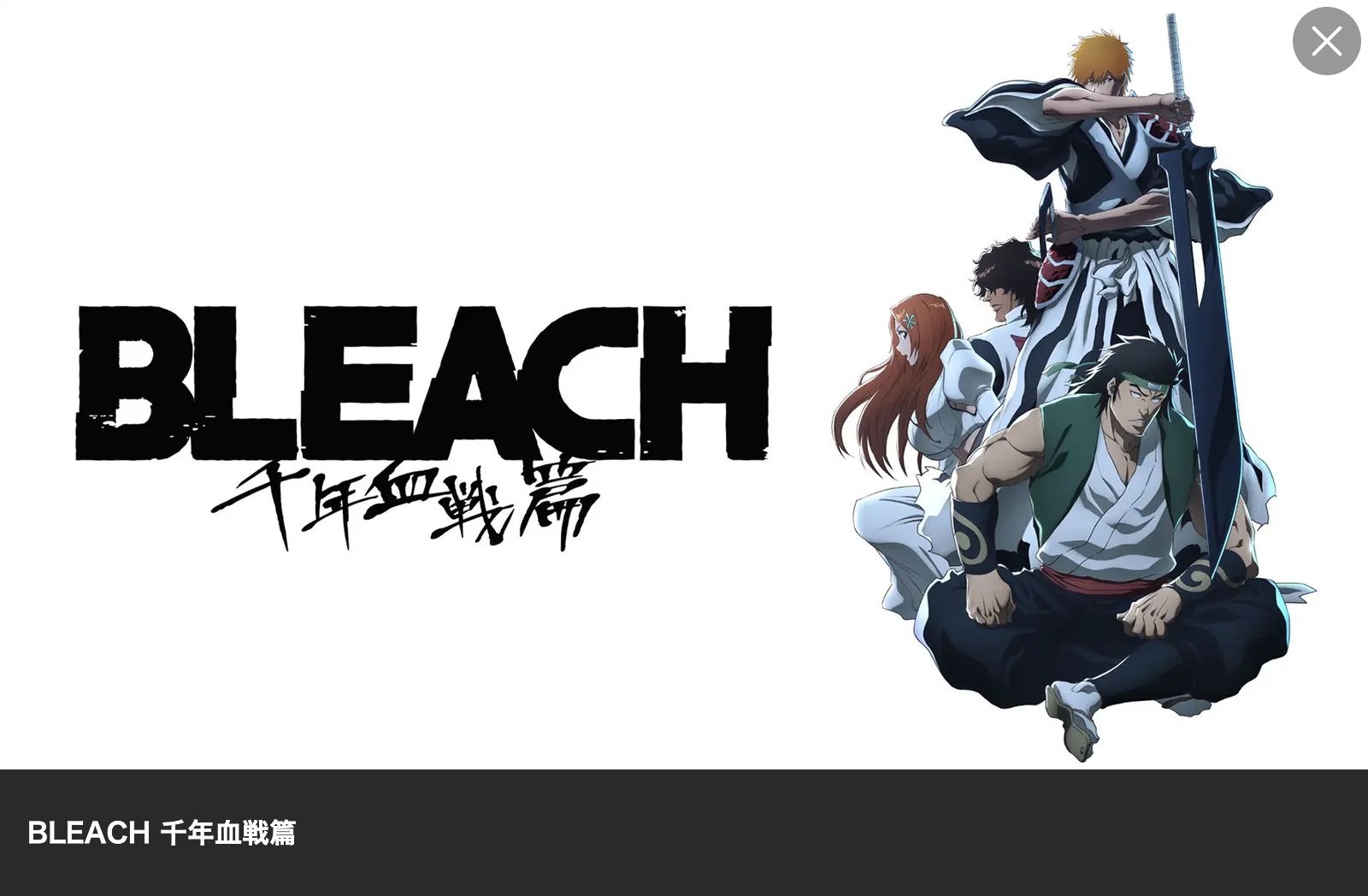 Lemino BLEACH（ブリーチ） 千年血戦篇