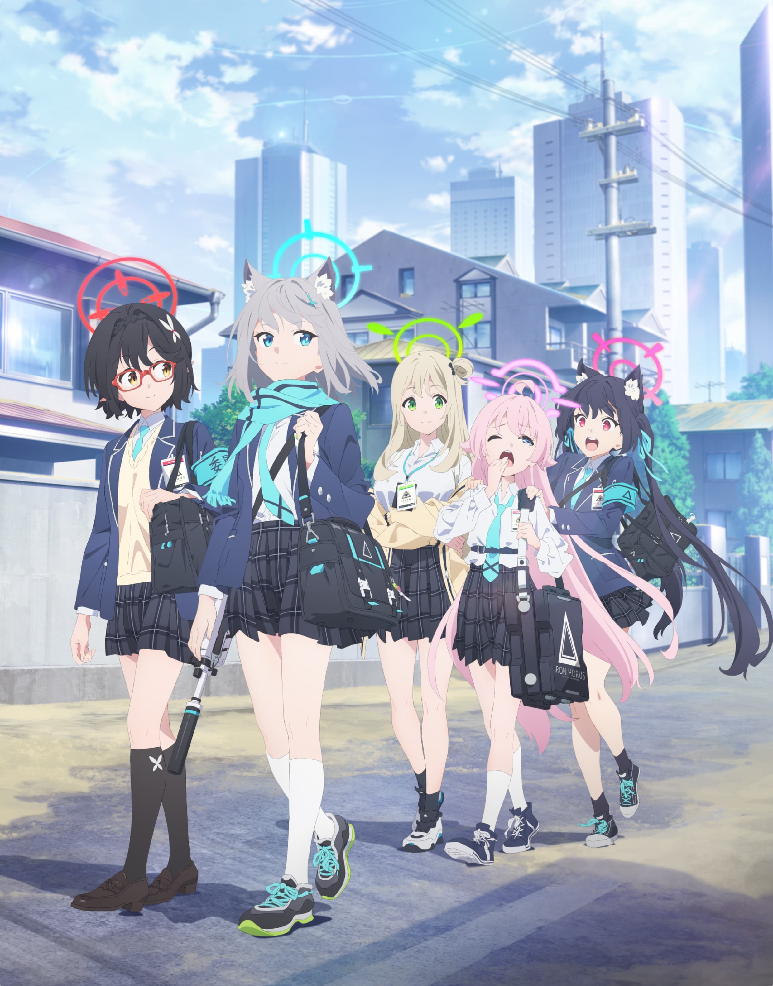 アニメ｜ブルーアーカイブ The Animationの動画を全話見れる動画配信