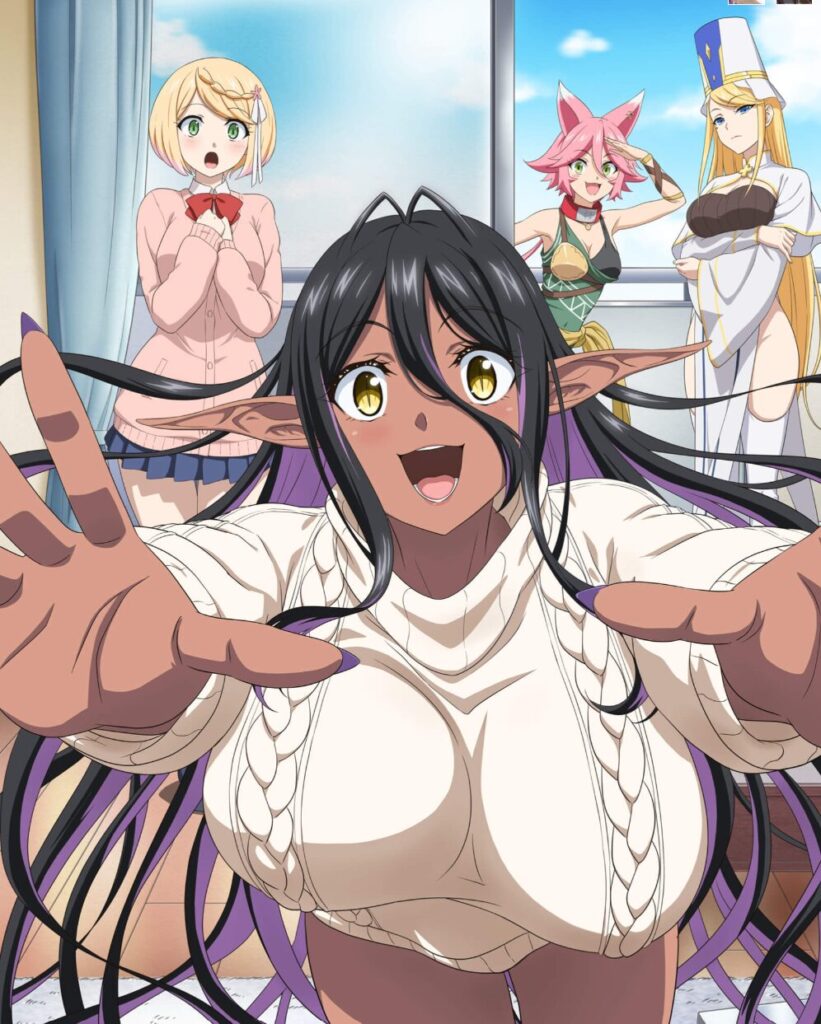 アニメ｜ちょっとだけ愛が重いダークエルフが異世界から追いかけてきたの動画をフルで無料視聴できる配信サイト