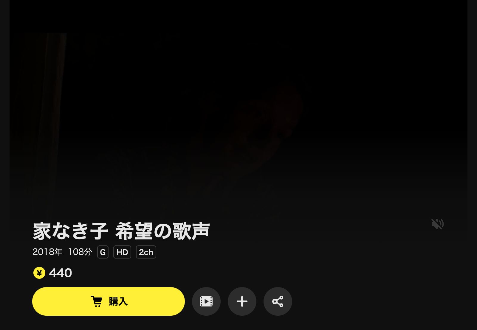 DMM TV 家なき子 希望の歌声