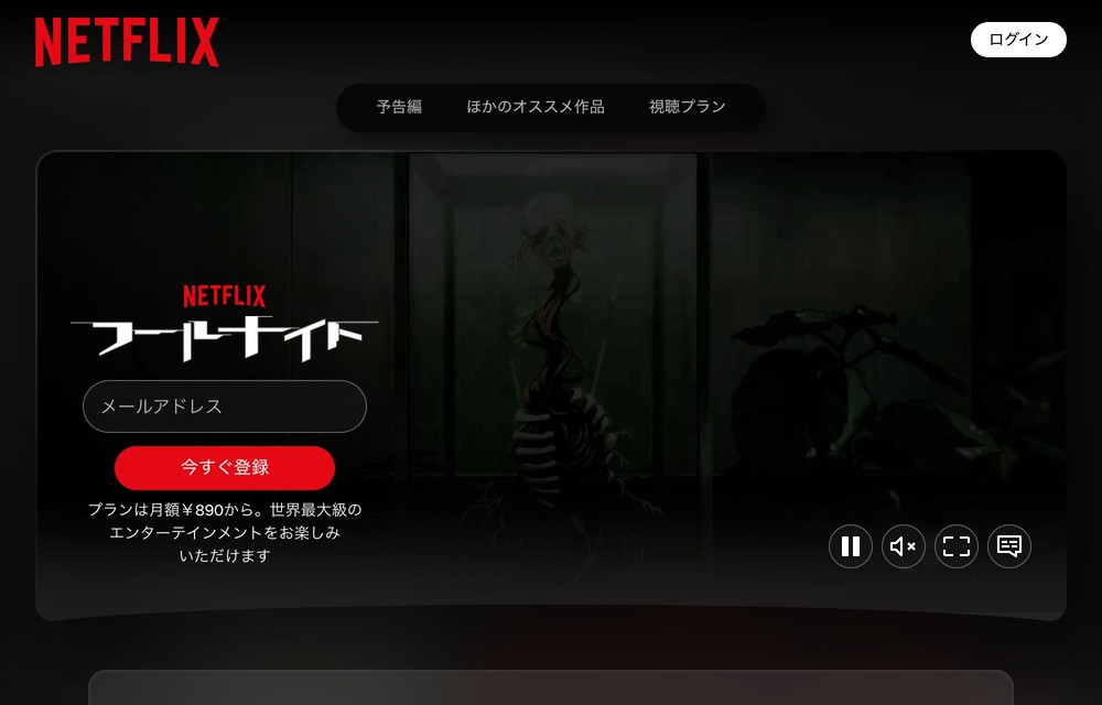 Netflix フールナイト