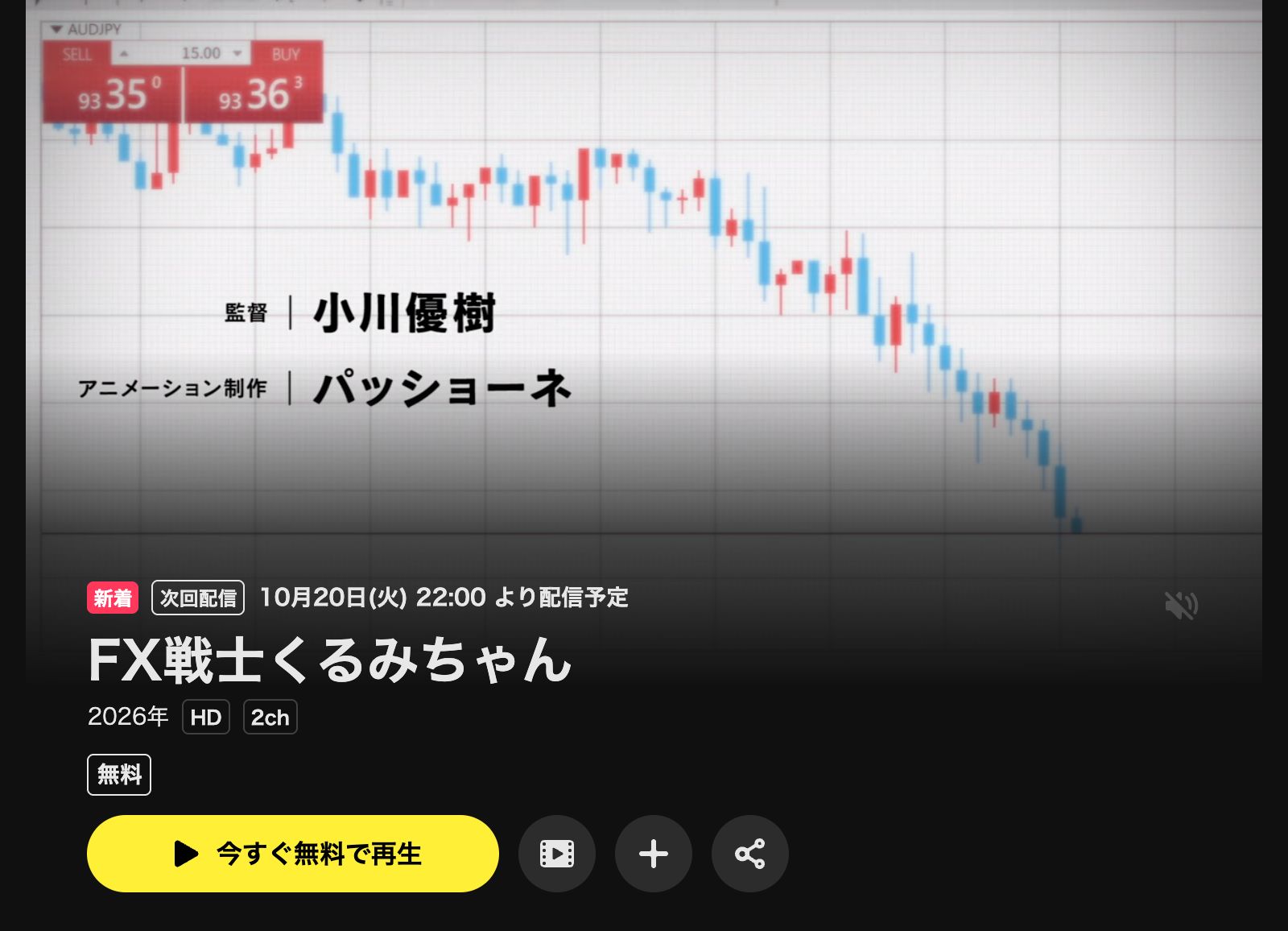 DMM TV FX戦士くるみちゃん