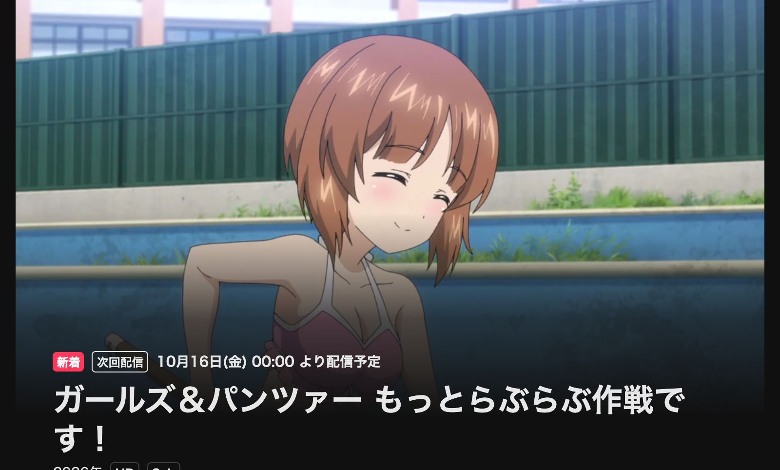 DMM TV ガールズ＆パンツァー もっとらぶらぶ作戦です！