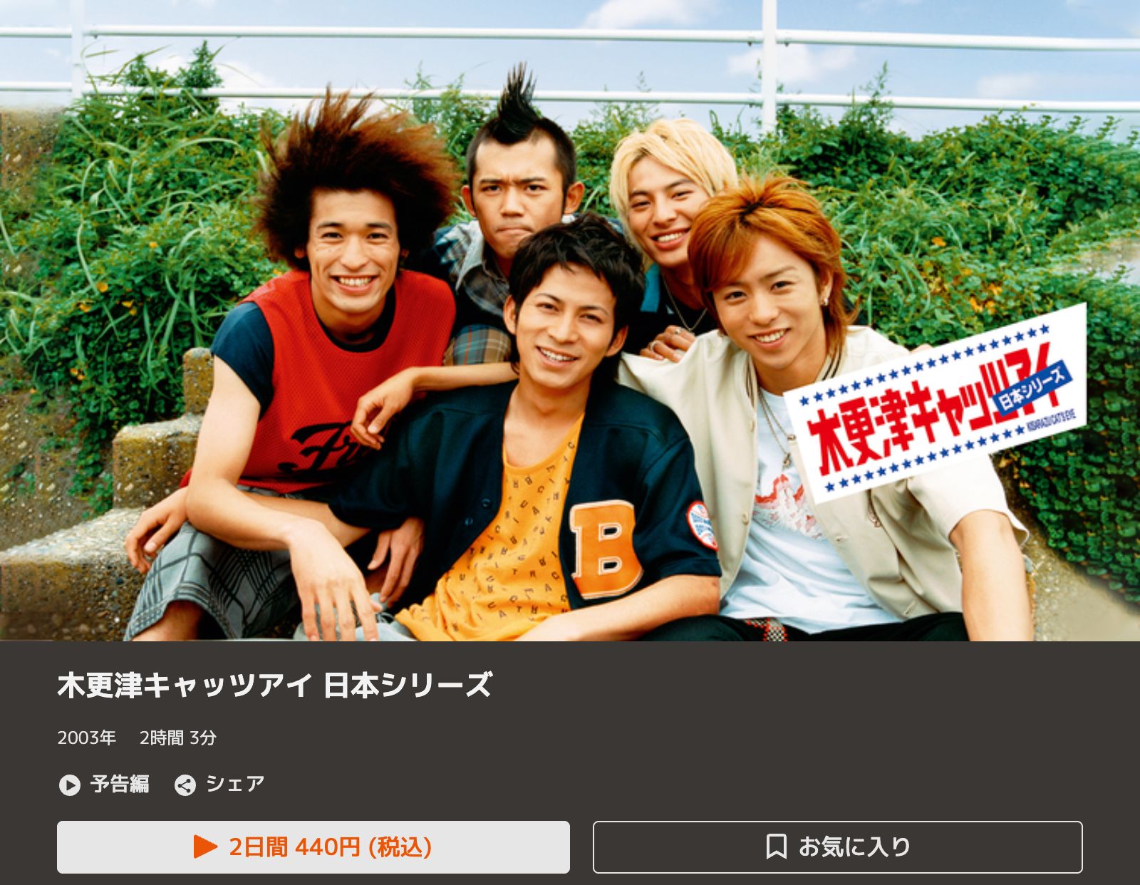 TELASA 木更津キャッツアイ 日本シリーズ