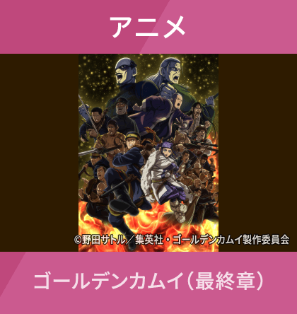 アニメ ゴールデンカムイ（最終章）